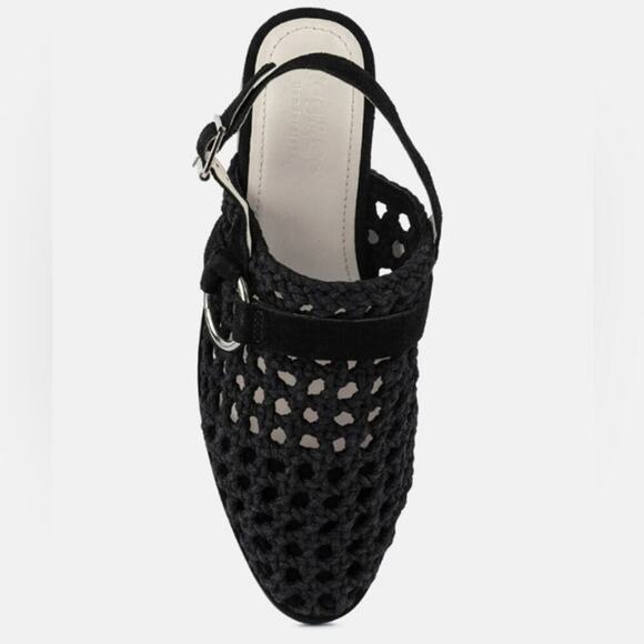 🎀2/$25🎀[H113] RAG & CO [ROSALIE] Black Block Heeled Sandal, Size 7 - Picture 11 of 16